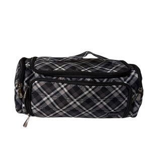 Lug Black and Gray Toiletry Bag with Classic Design